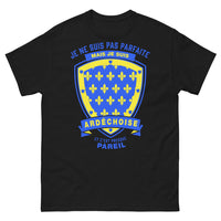 Thumbnail for T-shirt Ardèche noir - Je ne suis pas parfaite mais fière