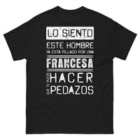 Thumbnail for T-shirt France noir - Pillado por una francesa