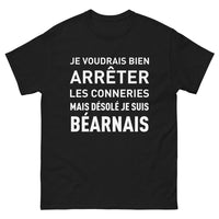 Thumbnail for T-shirt Béarnais noir - Désolé, je suis en mode conneries
