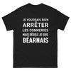 T-shirt Béarnais noir - Désolé, je suis en mode conneries