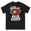T-shirt Portugal noir - Quel est votre super pouvoir ?