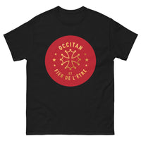Thumbnail for T-shirt Occitan noir - Fier d'être Occitan face