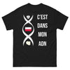 T-shirt Bretagne noir - C'est dans mon ADN