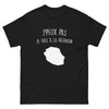 T-shirt Réunion noir - Je peux pas, je vais à la Réunion
