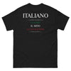 T-shirt Italien noir - L'homme, le mythe, la légende