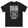 T-shirt Année 1976 noir - Nikdo Není Dokonalý