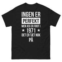 Thumbnail for T-shirt Scandinavie noir - Imparfait mais né en 1971 face
