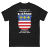 T-shirt Biterrois noir - Un héros pour Montpellierains