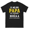 T-shirt Espagne noir - El Mejor Papá de España
