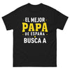 T-shirt Espagne noir - El Mejor Papá de España