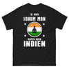 T-shirt Indien Sombre noir - Rhum Man super héros local