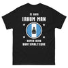 T-shirt Guatémaltèque noir - Je suis I'Rhum Man, Super Héros