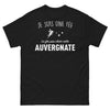 T-shirt Auvergne noir - Je suis une fée pas chier