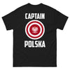T-shirt Pologne noir - Captain Polska Dark Edition