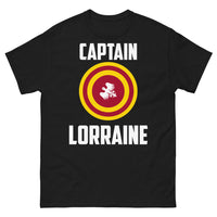 Thumbnail for T-shirt Lorraine noir - Hommage à la région avec humour