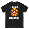 T-shirt Lorraine noir - Hommage à la région avec humour