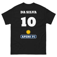 Thumbnail for T-shirt Apéro FC noir - Raise a toast avec humour