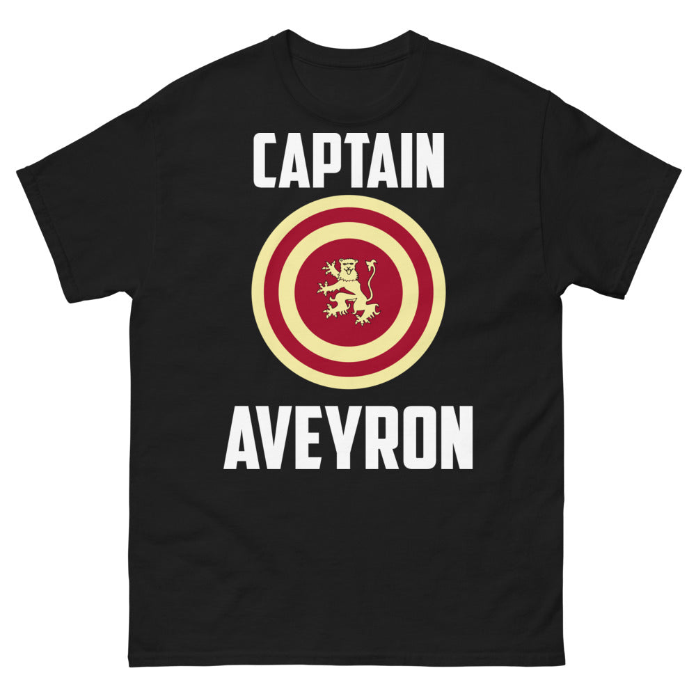 T-shirt Aveyron noir - Proudly representing Aveyron