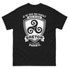 T-shirt Bretagne noir - Je ne suis pas parfait mais je suis Breton