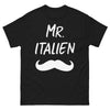 T-Shirt Italienisch schwarz - Italiener am Herzen