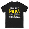 T-shirt Romagna noir - Le meilleur papa au monde