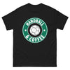 T-shirt Handball noir - Passion pour le café et le sport