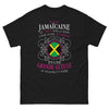 T-shirt Jamaïquaine noir - Je suis Jamaïquaine, guerrière