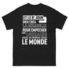 T-shirt Lorraine noir - Et le 8e jour Dieu créa la Mirabelle