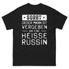 T-shirt Russie noir - Sorry, dieser Mann ist vergeben