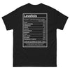 T-shirt Laval noir - 100% débrouillardise et loyauté