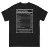 T-shirt Aveyronnais noir - Fierté et humour régional