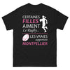 T-shirt Rugby Montpellier noir - Les vraies supportent Montpellier