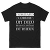 T-shirt Normand noir - Comme un dieu, mais en mieux !