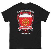 Thumbnail for T-shirt Gardois noir - Je ne suis pas parfait, mais presque