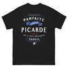 T-shirt Hauts-de-France noir - Je ne suis pas parfaite