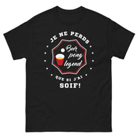 Thumbnail for T-shirt Bretagne noir - Je ne perds que si j'ai soif