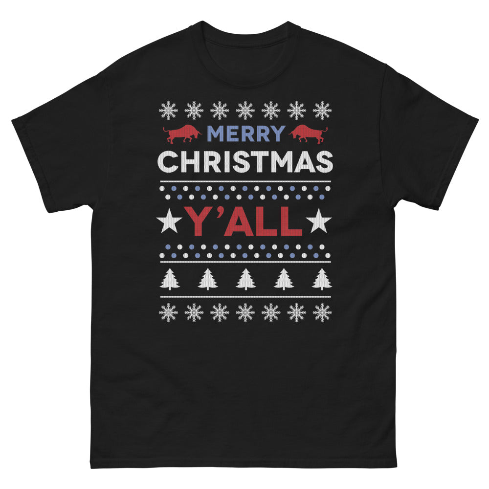 T-shirt Southern Spirit noir - Merry Christmas Y'all
