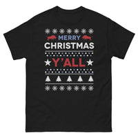 Thumbnail for T-shirt Southern Spirit noir - Merry Christmas Y'all