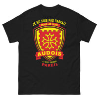 Thumbnail for T-shirt Audois noir - Je ne suis pas parfait, presque pareil