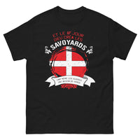 Thumbnail for T-shirt Savoyard noir - Même les Suisses ont besoin de héros