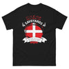 T-shirt Savoyard noir - Même les Suisses ont besoin de héros