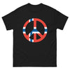 T-shirt Norvège noir - Reindeer méditant humoristique