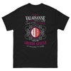 T-shirt Valaisanne noir - Guerrière moderne avec humour