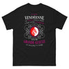 T-shirt Vendée noir - Cœur, âme et tempérament de guerrière