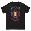 T-shirt Catalane noir - Cœur de guerrière et grande gueule