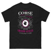 T-shirt Corse noir - Coeur sur la main et grande gueule