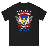Thumbnail for T-shirt Provence noir - Fierté de naissance Varois