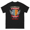 T-shirt Lozérien noir - Français de Naissance, par la Grâce de Dieu