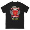 T-shirt Gardois noir - Français de Naissance, Gardois par la Grâce de Dieu