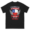 T-shirt Franco-Chilien noir - Célébration des racines
